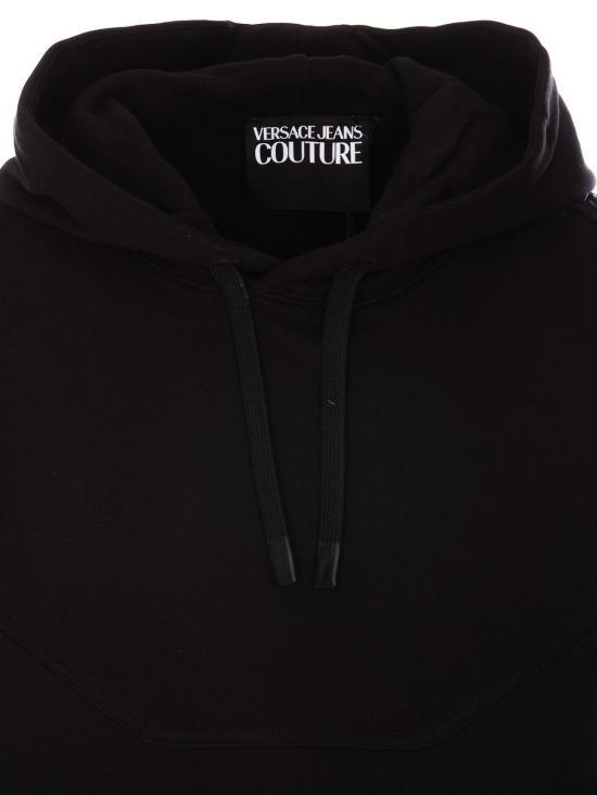  베르사체 후드 티셔츠 73GAI317F0002899 Black - VERSACE