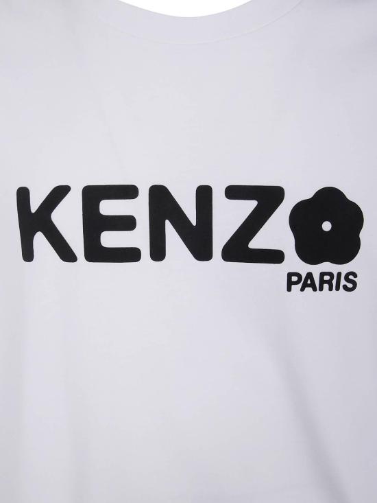  겐조 반팔 티셔츠 FF55TS4914SG01 White - KENZO