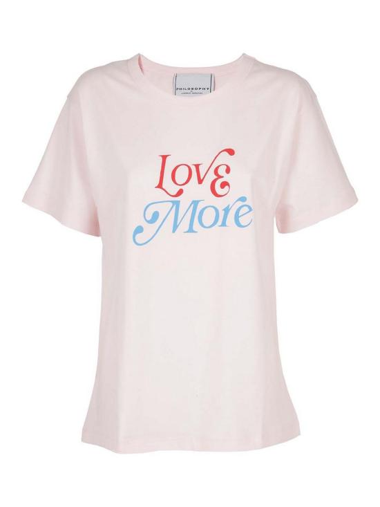 필로소피 반팔 티셔츠 070207460226 Light Pink