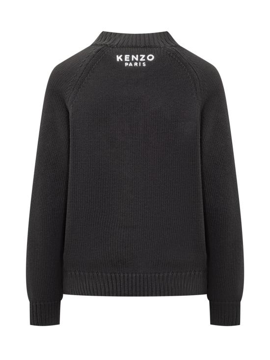 25FW 겐조 스웨터 FF62PU7193LA99J BLACK DOM - KENZO