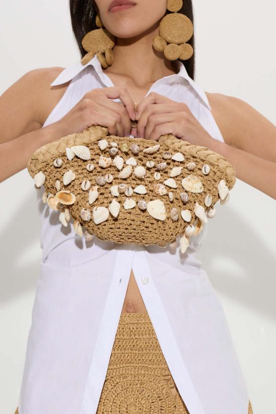  사이먼밀러 숏 스커트 Simon Miller Beep Beep 미니 스커트 내추럴 - SIMONMILLER