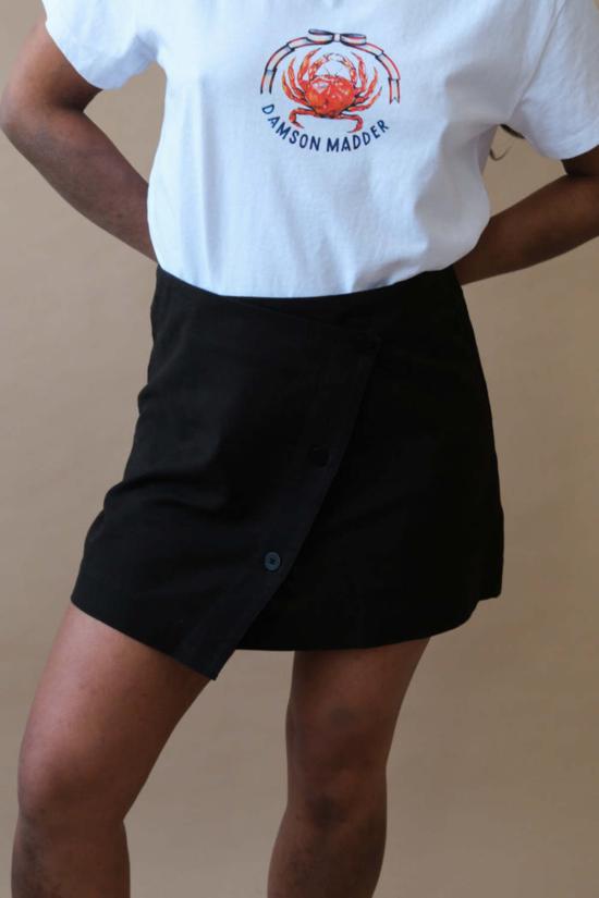  띵킹 뮤 숏 스커트 씽킹 뮤 이기 스커트 블랙