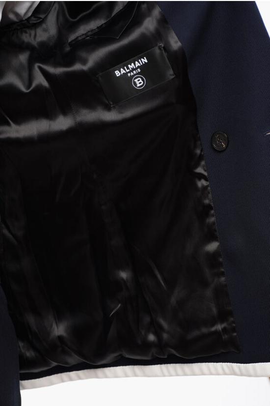  발망 수트 자켓 WH1SI003081W SAJ Blue - BALMAIN