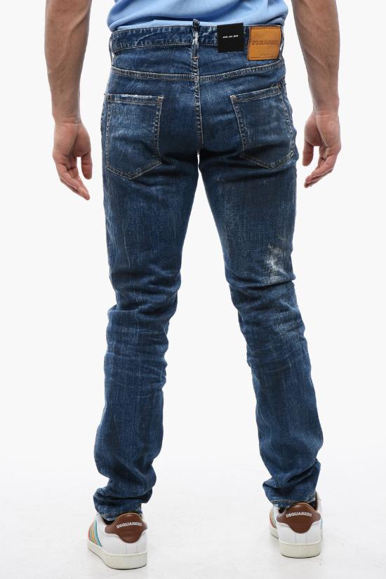 디스퀘어드2 데님 팬츠 S71LB1398 S30342 470 Blue - DSQUARED2