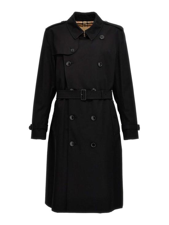  버버리 트렌치 코트 8079384 Black - BURBERRY