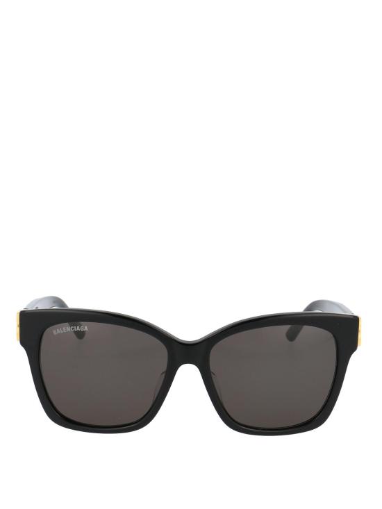 26SS 발렌시아가 선글라스 BB0102SA001 Black - BALENCIAGA