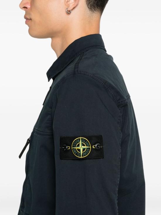 25FW 스톤 아일랜드 긴팔 셔츠 K2S151200003S0010V0020 NAVY DOM - STONE ISLAND