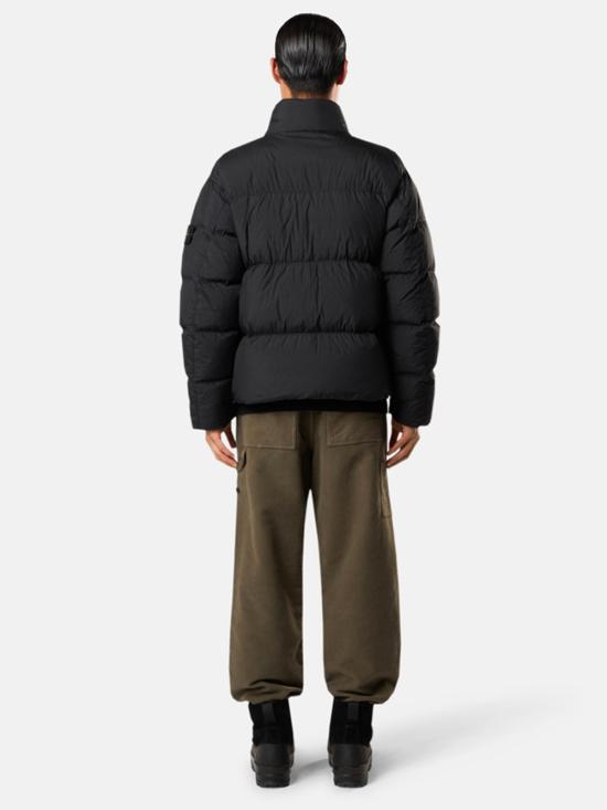 25FW 스톤 아일랜드 크링클 랩스 NY 리사이클 나일론 다운 자켓 K2S154100010S0A23V0029 BLACK DOM - STONE ISLAND