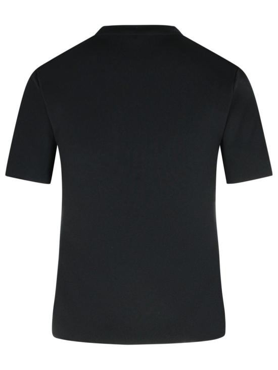 25FW 막스마라 반팔 티셔츠 2521366068 005 Black - MAX MARA