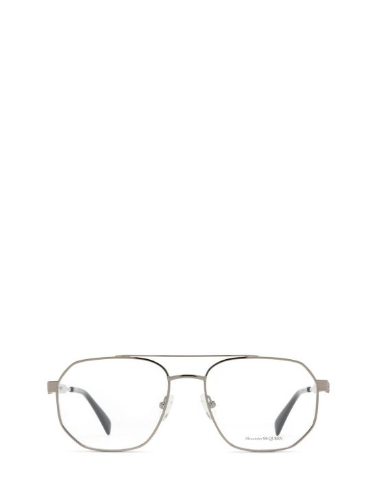 26FW 알렉산더 맥퀸 안경 AM0459O 001 RUTHENIUM