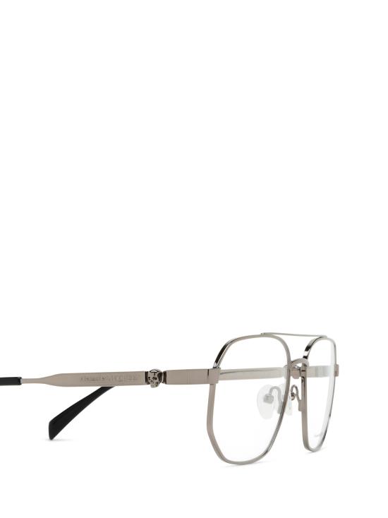 26FW 알렉산더 맥퀸 안경 AM0459O 001 RUTHENIUM - ALEXANDER MCQUEEN
