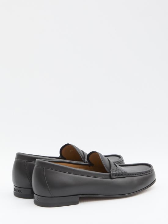 25FW 디올 로퍼 3LO168ZAS900 BLACK DOM - DIOR