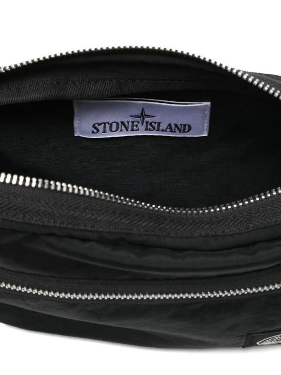 25FW 스톤 아일랜드 코팅 나일론 메탈 에코닐 벨트백 K2S159200016S0251V0029 BLACK DOM - STONE ISLAND
