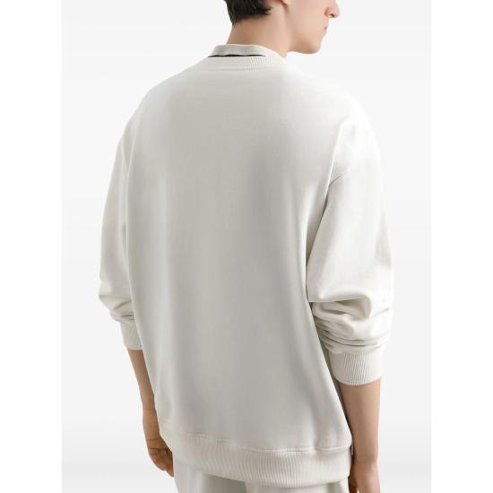 25FW 돌체앤가바나 긴팔 티셔츠 G9AHSZ G7PHH A4567 WHITE - DOLCE & GABBANA