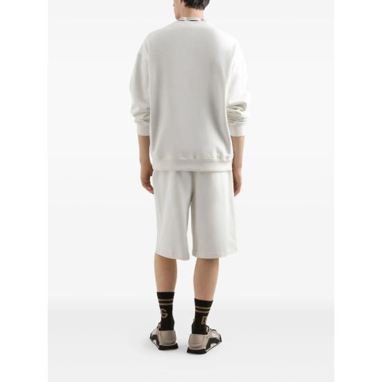 25FW 돌체앤가바나 긴팔 티셔츠 G9AHSZ G7PHH A4567 WHITE - DOLCE & GABBANA