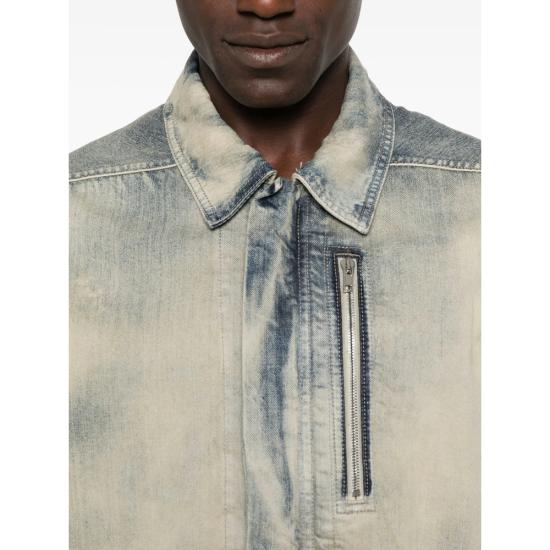 25FW 다크쉐도우 데님 자켓 DU02E7775 DMP 38 BLUE - DRKSHDW