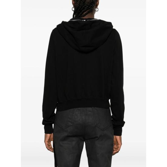 25FW 다크쉐도우 후드 티셔츠 DS02E7246 RIG 09 BLACK - DRKSHDW