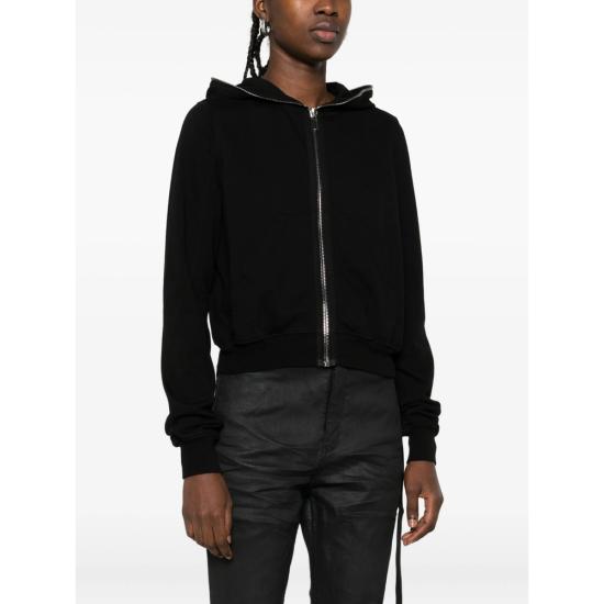 25FW 다크쉐도우 후드 티셔츠 DS02E7246 RIG 09 BLACK - DRKSHDW