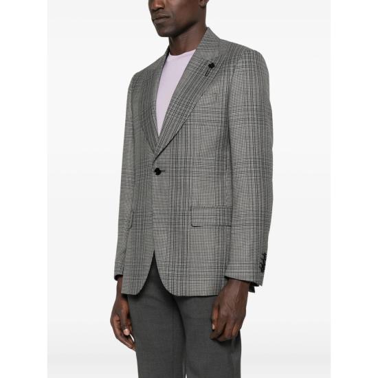 25FW 라르디니 수트 자켓 AA6926E AAIF65535 910NE GREY BLACK - LARDINI