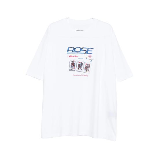 25FW 마틴로즈 반팔 티셔츠 621JE06000F WHT WHITE