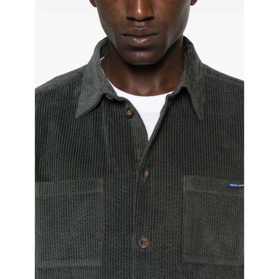 25FW 메종 라비쉬 긴팔 셔츠 YMMONGEIFAN VESCA GREEN - MAISON LABICHE