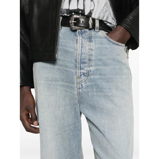 25FW 하이쿠레 데님 팬츠 HEM03257 DF106L0891 L0891 BLUE - HAIKURE