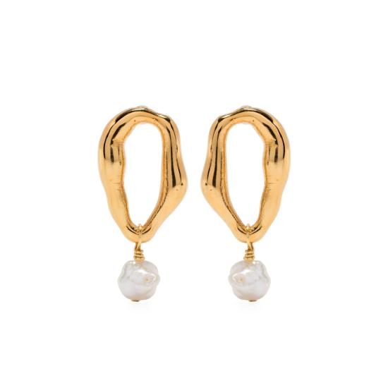 25FW 포르테포르테 이어링 9985 PEARL GOLD