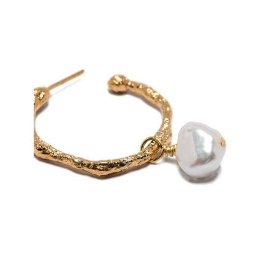 25FW 포르테포르테 이어링 9984 GREY GOLD GREY - FORTE FORTE