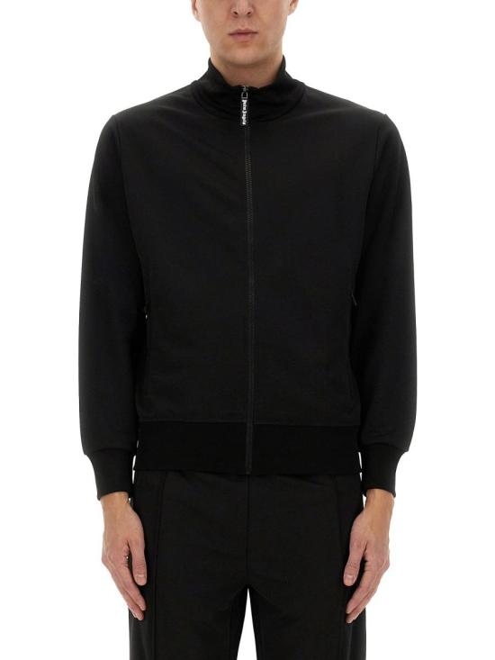 25SS 팜앤젤스 집업 니트 PMBD089 S25FAB0011003 Black