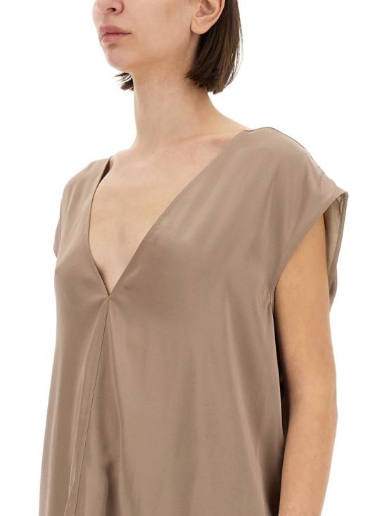 25SS 릭 오웬스 민소매 티셔츠 RP01E7118 SCH64 Beige - RICK OWENS