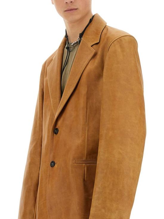 25SS 아워레가시 자켓 M2259OBL BURNTSUGARLEATHER BROWN - OUR LEGACY