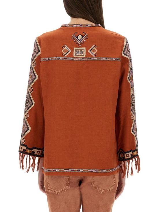 25SS 이자벨마랑 긴팔 티셔츠 HT0668FA C2J09111BO MULTICOLOUR - ISABEL MARANT