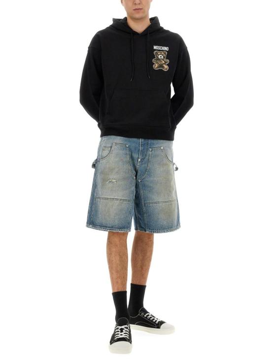 25SS 모스키노 스웨터 17030228 1555 Black - MOSCHINO