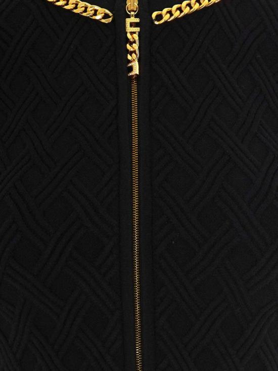 25FW 엘리자베타프랜치 스웨터 MK29B56E2 110 Black - ELISABETTA FRANCHI