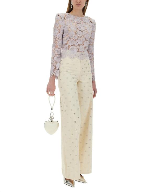 25SS 셀프 포트레이트 블라우스 SS25 049TA L LILAC Purple - SELF PORTRAIT