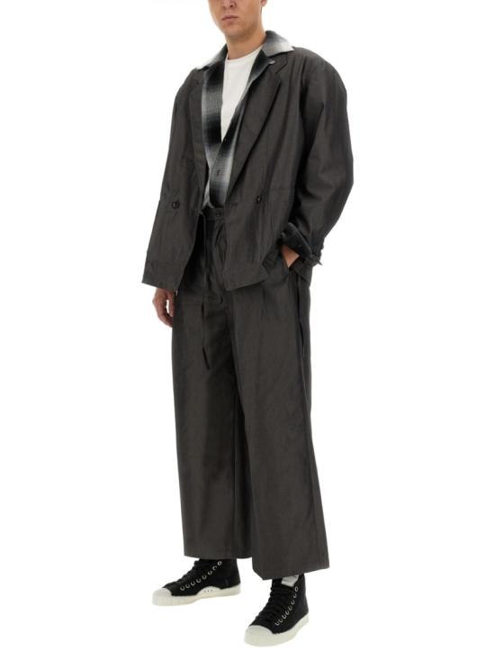  아이에 긴팔 셔츠 OT729 A WHITE BLACK Multicolor - AIE