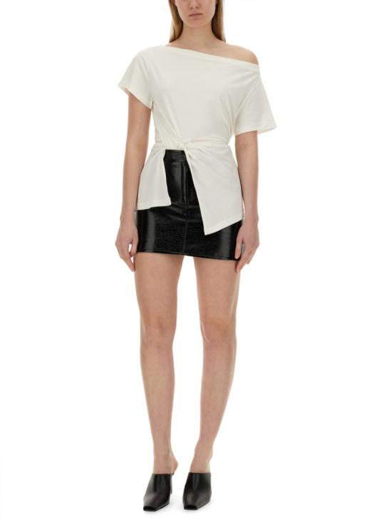  쿠레쥬 반팔 티셔츠 224JBD094J S01070001 White - COURREGES