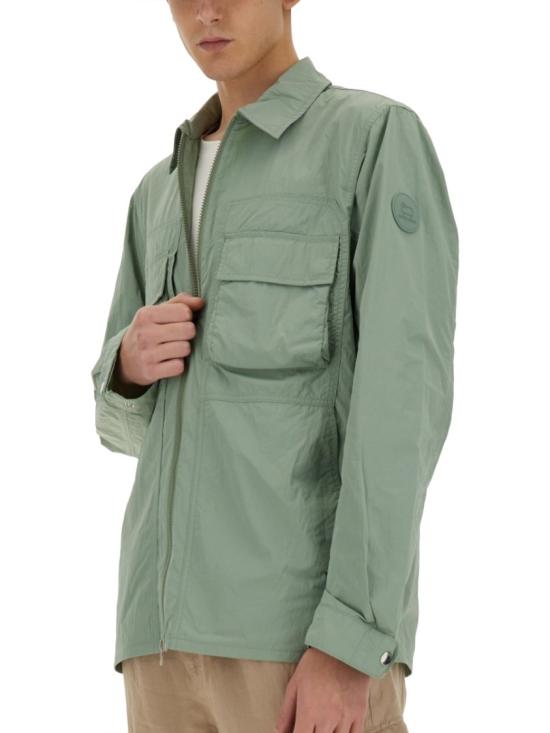  울리치 긴팔 셔츠 CFWOOS0119MR UT3718621 Green - WOOLRICH