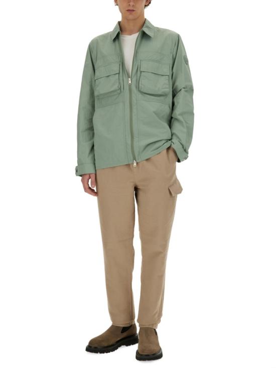  울리치 긴팔 셔츠 CFWOOS0119MR UT3718621 Green - WOOLRICH