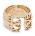 25FW 발렌티노 가라바니 반지 7W2J0Y60 METL01 Golden - VALENTINO GARAVANI