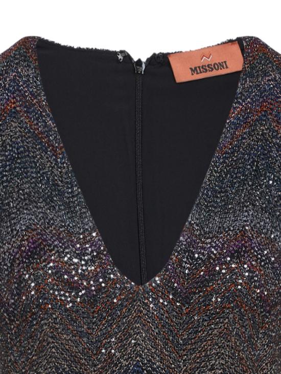 25FW 미소니 미디 원피스 DS25WG1N BC005GS91P6 - MISSONI