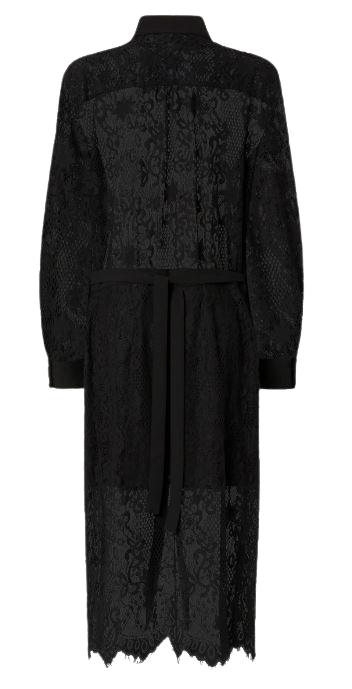 25FW 핑코 미디 원피스 ANTIPASTO105644 A2QBZ99 Black - PINKO