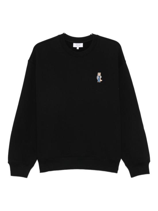 25FW 메종키츠네 긴팔 티셔츠 PM00310K M0341P199 Black