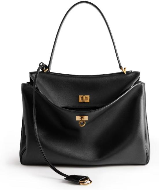 25FW 발렌시아가 숄더백 789772 2AA4V1000 Black