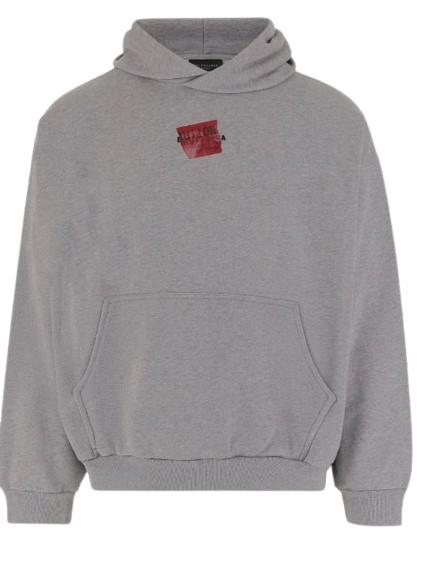 25FW 발렌시아가 미디엄 핏 후드 티셔츠 767877 TSVG12142