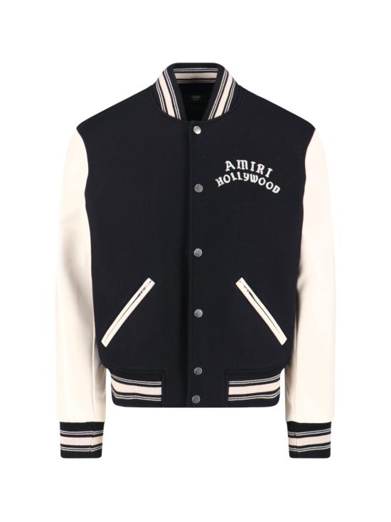 25FW 아미리 봄버 자켓 AMOUBB1066 BLACK Black
