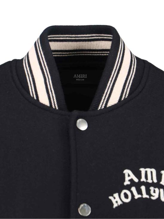 25FW 아미리 봄버 자켓 AMOUBB1066 BLACK Black - AMIRI