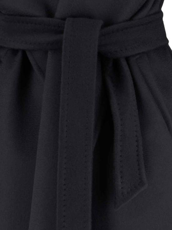 25FW 막스마라 코트 2526016061600 013 Black - MAX MARA