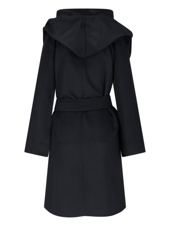 25FW 막스마라 코트 2526016061600 013 Black - MAX MARA