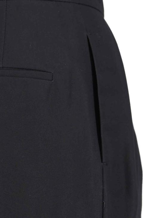 25FW 막스마라 스트레이트 팬츠 2521136041600 007 Black - MAX MARA